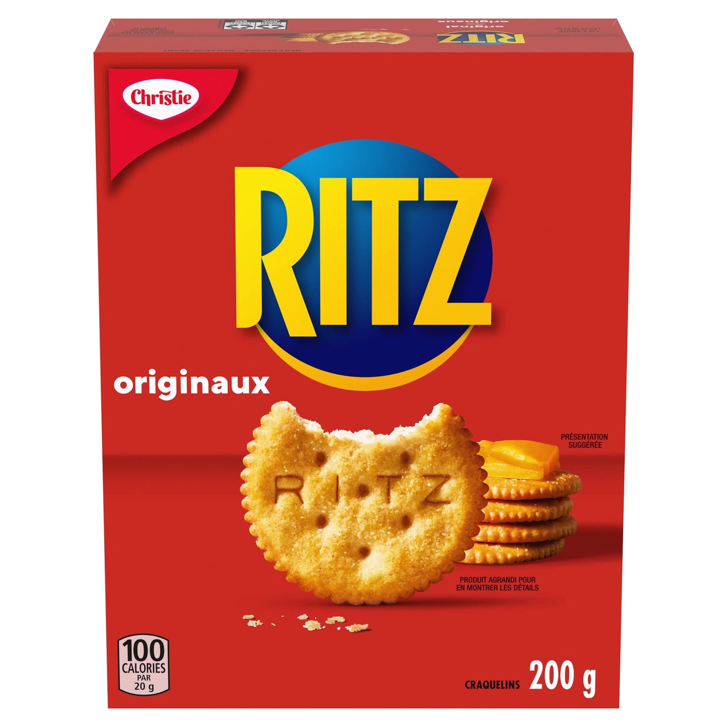 Ritz Original 200 Gram (Pack of 3) {Imported from Canada} - Triple Original Ritz!