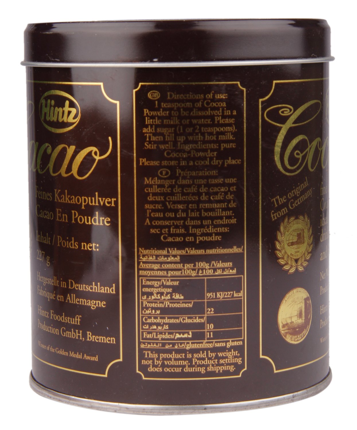 Hintz Cocoa Powder, 227g - Another 227g pack of high-quality cocoa powder for your kitchen creations.