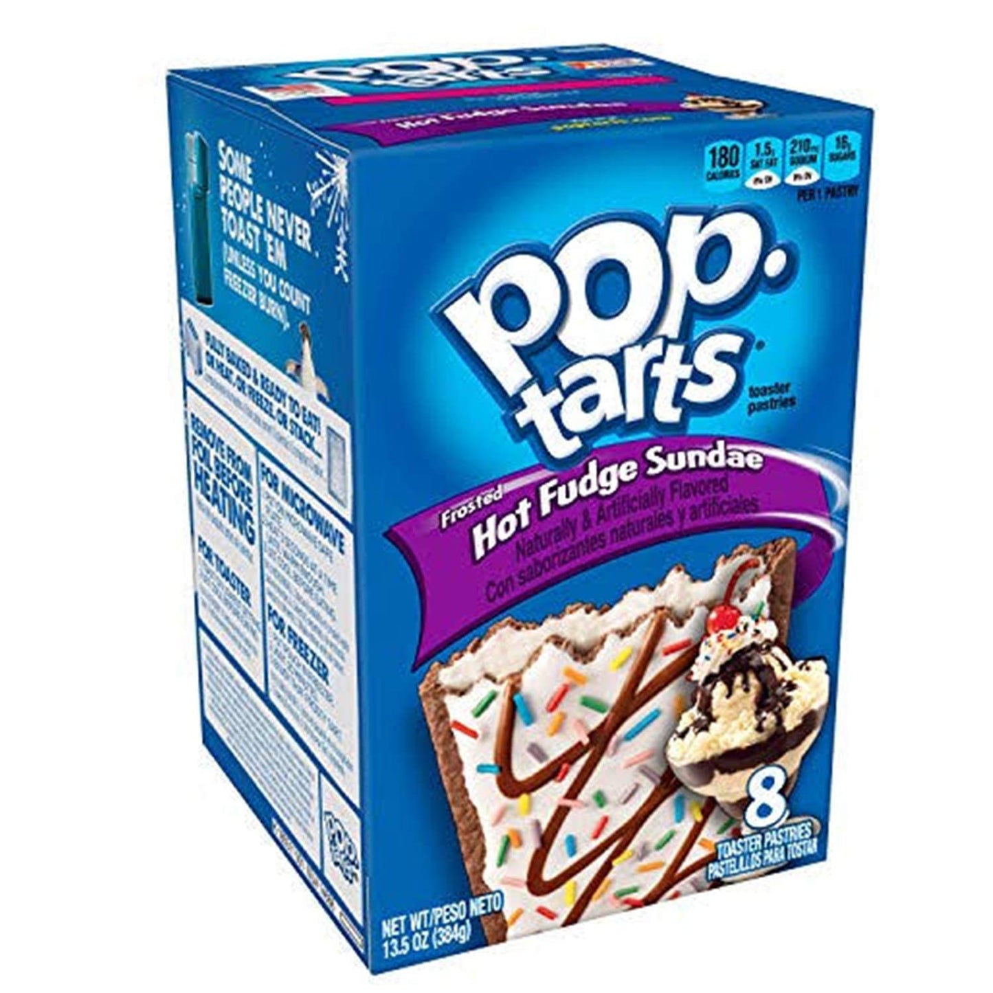 Pop Tarts Frosted Hot Fudge Sundae, 384 g - "Hot fudge sundae delight!"