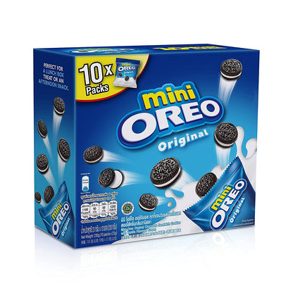 Oreo Mini Oreo Original 10X Packs, 204 g, Blue - "Classic mini Oreo goodness!"