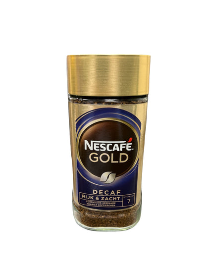 Nescafe Gold Decaf Soft & Rich Ground Coffee (Imported), 200g, Glass Bottle - "Imported Decaf Elegance - Soft & Rich Perfection!"