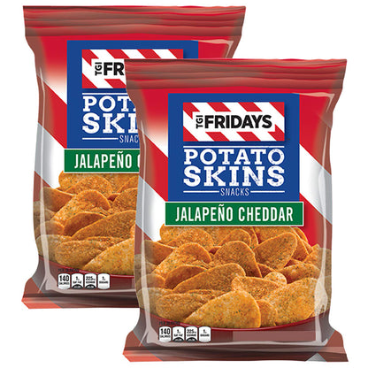 T.G.I Friday's Jalapeno Cheddar Potato Skins Pouch, 2 x 113.4 g