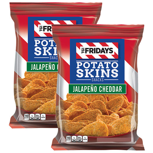 T.G.I Friday's Jalapeno Cheddar Potato Skins Pouch, 2 x 113.4 g