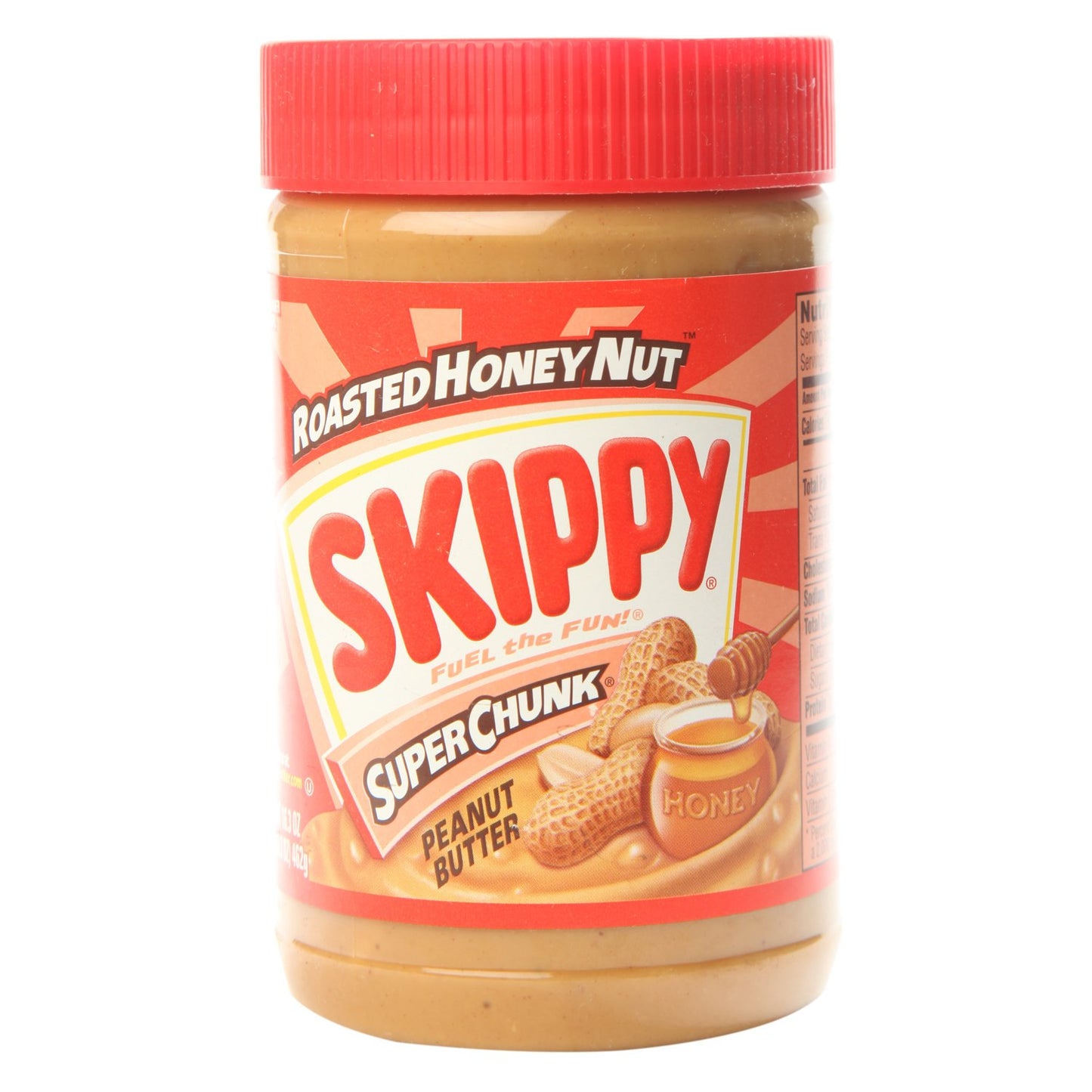 Skippy Peanut Butter - Roasted Honey Nut Creamy, 462g Jar