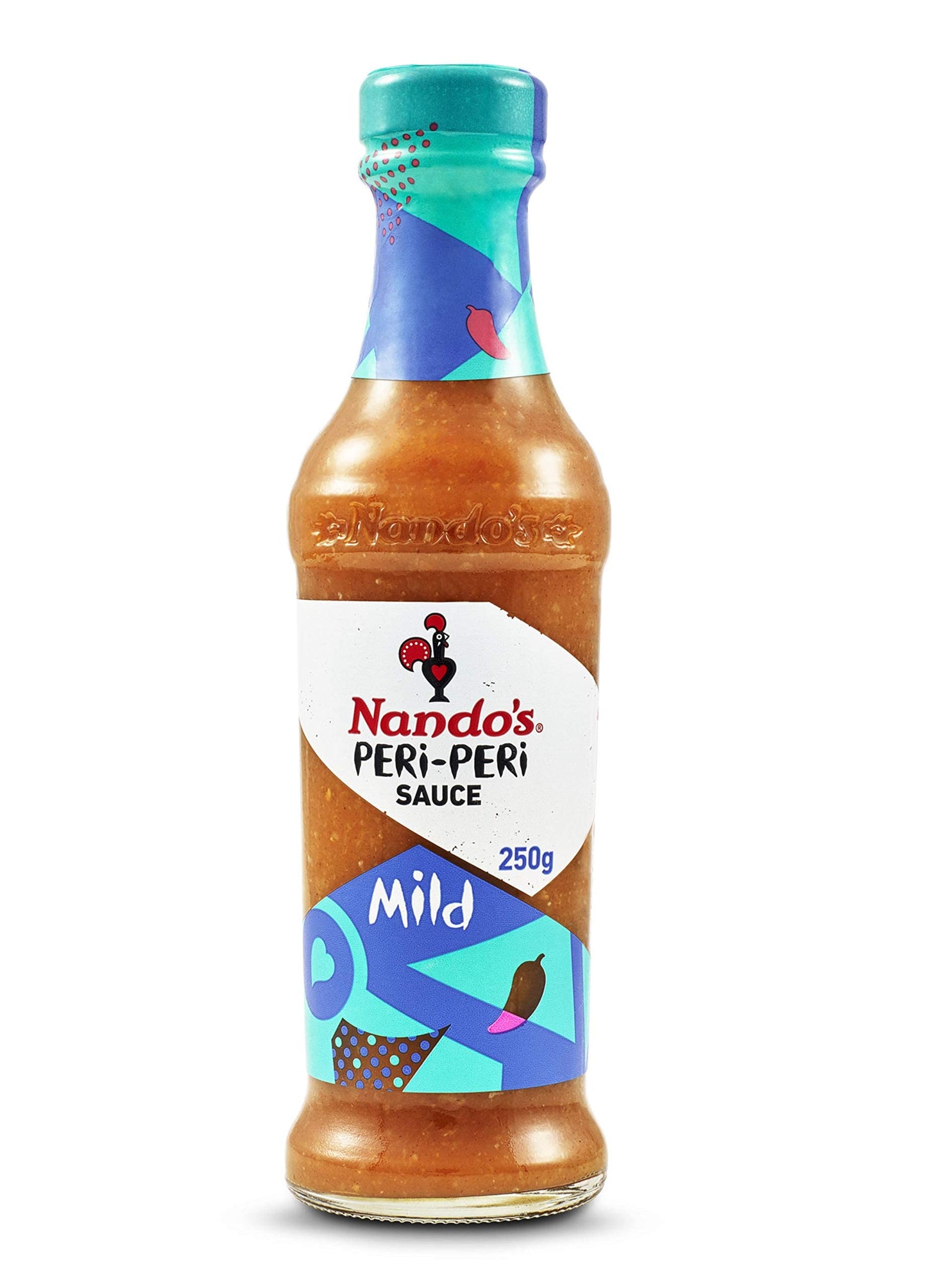 Nando's Peri Peri Chilli Sauce - Mild 250g + Garlic 250g, Pack of 1 each, Product of Netherlands - "Mild & Garlic Peri Peri Duo!"