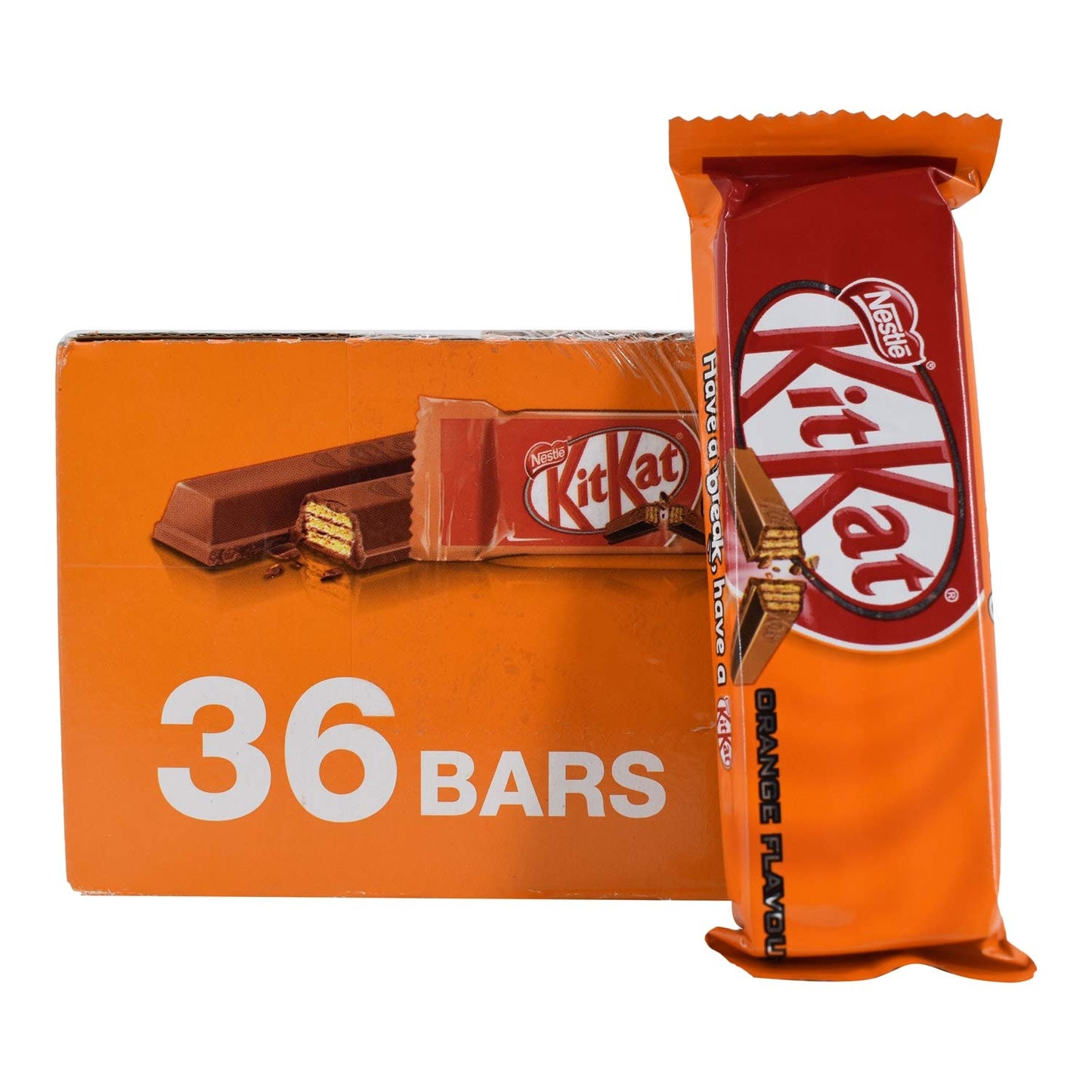 Nestle Kitkat Orange Flavoured, 745 g - "KitKat Orange Flavoured - 745g of Zesty Chocolate Goodness!"