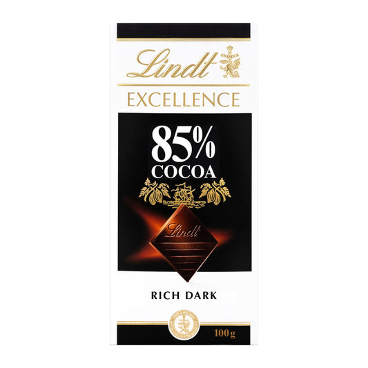 Lindt Excellence 85% Cocoa Dark Chocolate, ?200 gram