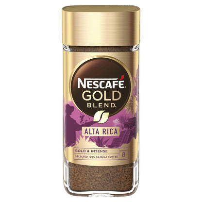 Nescafe Gold Alta Rica Instant Ground Coffee Jar, 100 G - "Gold Alta Rica Coffee!"