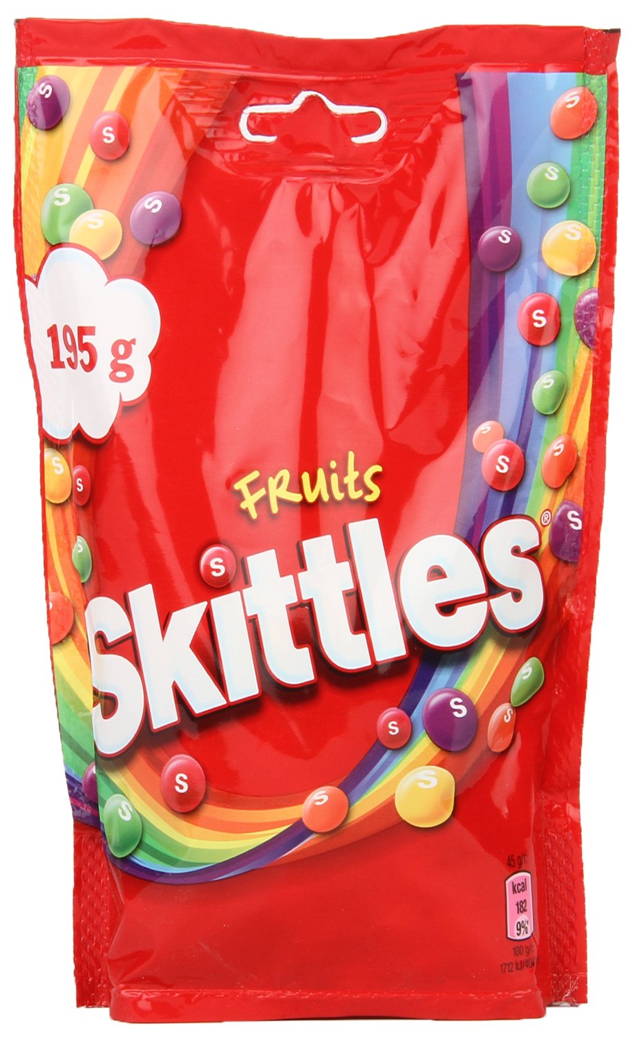 Skittle Candies - Fruit, 195g Pouch