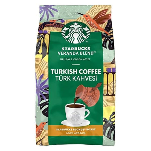 Starbucks Veranda Blend Turkish Coffee 100% Arabica Roast & Ground Coffee 100 g