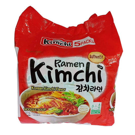 Samyang Ramen Instant Noodles - Kimchi Flavor, 120g - Tangy Twist in Every Bite