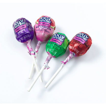 Jolly Rancher Lolly Pops Assorted, 1.6 Kg - Enjoy assorted flavors with Jolly Rancher Lolly Pops, 1.6kg.