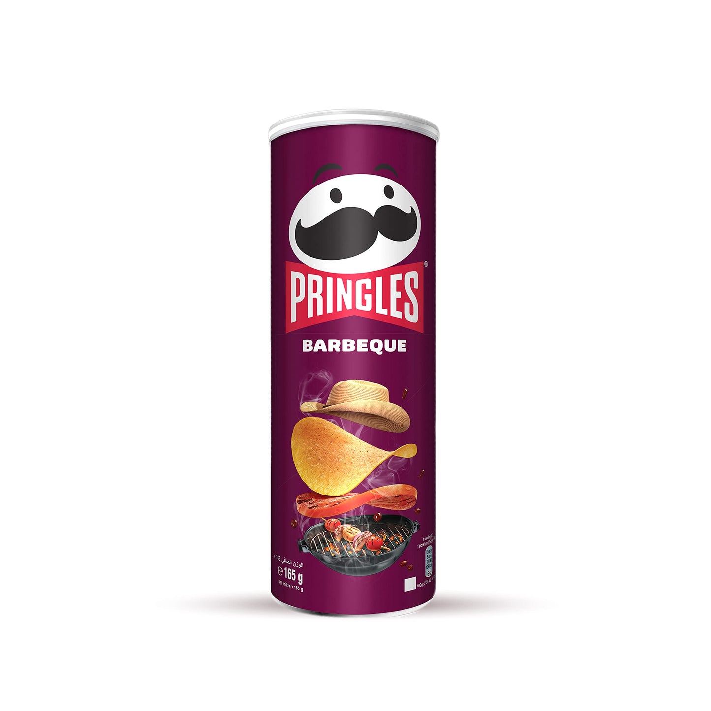 Pringles Barbeque Chips, 165 G - Barbecue - Barbecue-flavored Pringles!