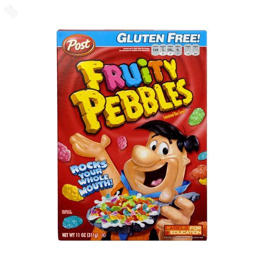 Post Cereal Fruity Pebbles, 311g - Colorful Fruity Pebbles fun!