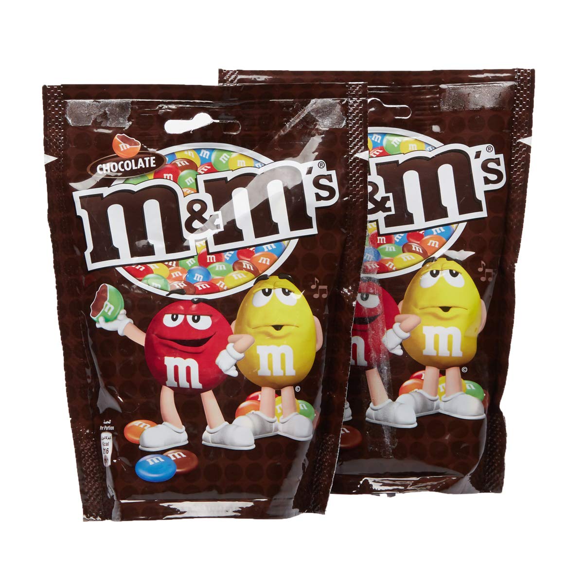 m and m's Milk Chocolate Candies (180 Gms)-Pack of 2 - "Milk Choco Duo!"