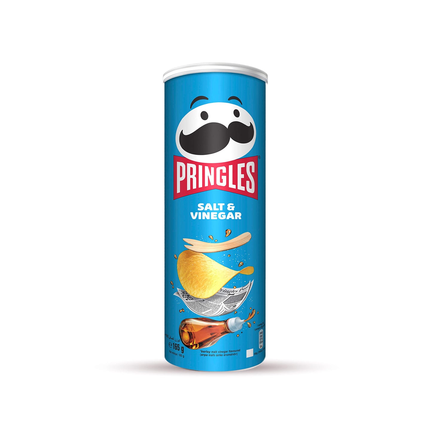 Pringles Salt & Vinegar, 165 g - Salt and vinegar Pringles, 165 grams!