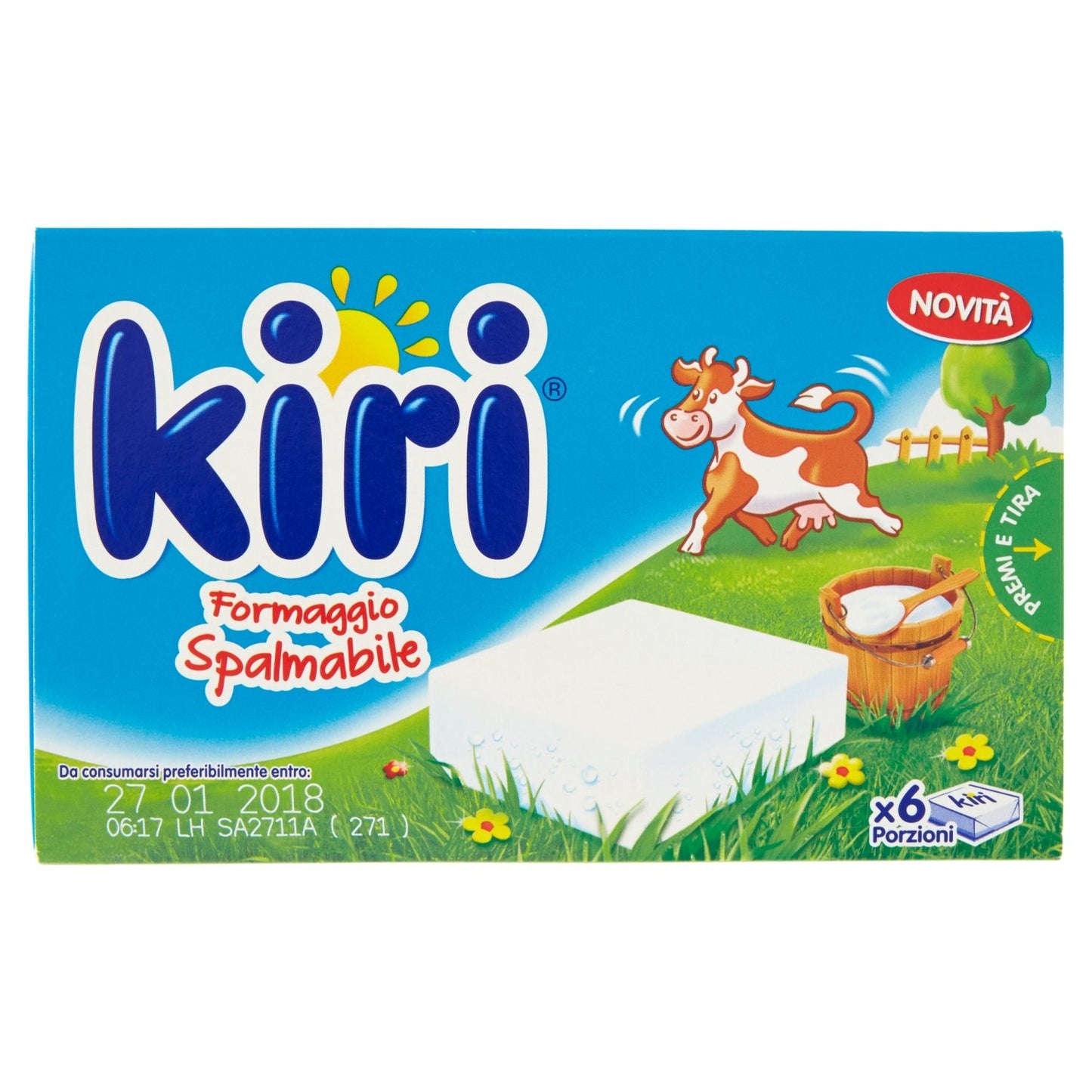 Kiri Fresh Cream & Milk 6 Cube Cheese, 3.81 Oz 108 G - Experience the rich taste of Kiri Fresh Cream & Milk Cheese, 6 Cube, 3.81 Oz 108 G.