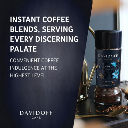 Davidoff Origins Asia Flavour Instant Coffee Granule Glass Bottle, 3.53 Oz ℮ 100 G - Asian aroma!