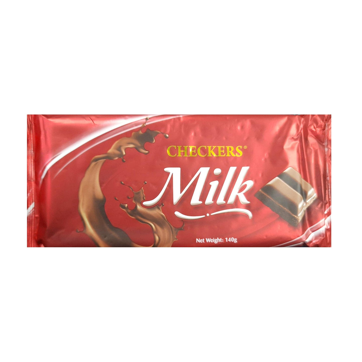 Checkers Milk Chocolate Imported, 140g (Pack of 2) - Classic milk chocolate