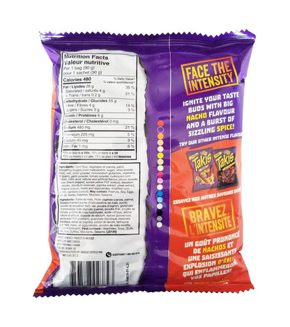 Takis Xplosion Tortilla Chips - Intense Flavor Explosion (280g) - Spicy, Bold, and Crunchy Snack Sensation