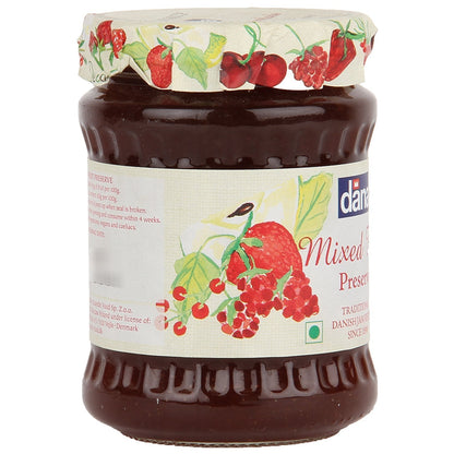 Dana Jam - Danish Mixed Fruit Preserve, 340g Jar - Danish mixed fruit preserve