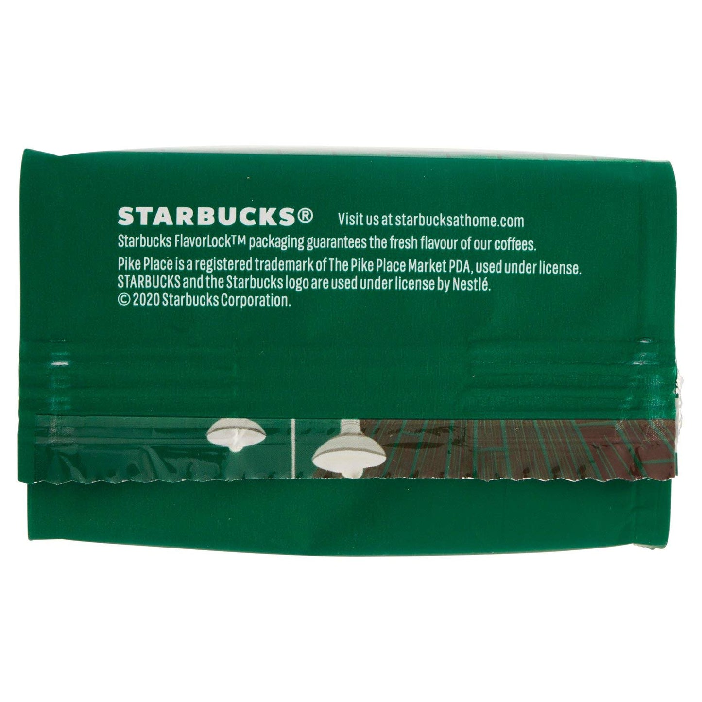 Starbucks Pike Place Medium Roast Whole Beans, 200g