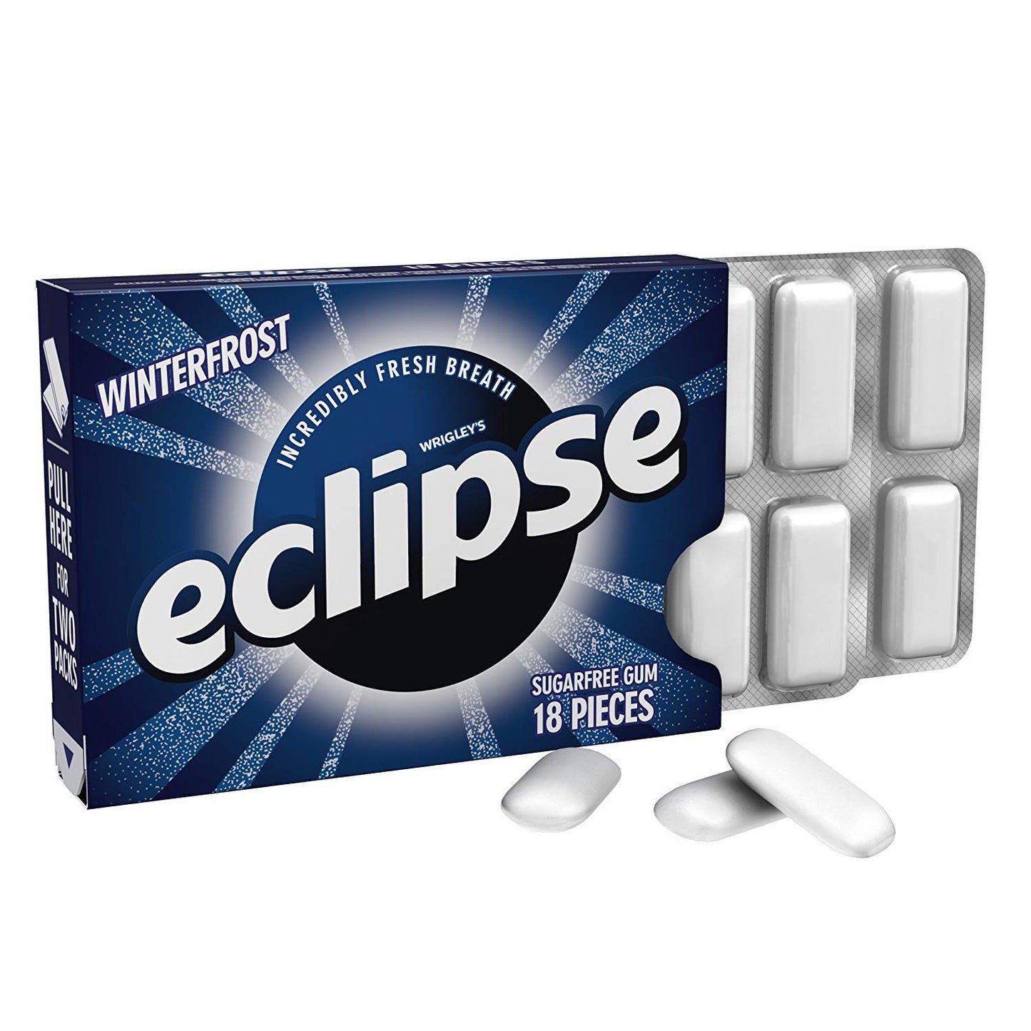 Wrigley's Eclipse Winterfrost Sugar-Free Gum - 18 Pieces - Stay Cool!