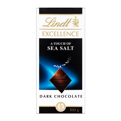 Lindt Excellence Sea Salt Dark Chocolate, 3.53 oz ℮ 100 g