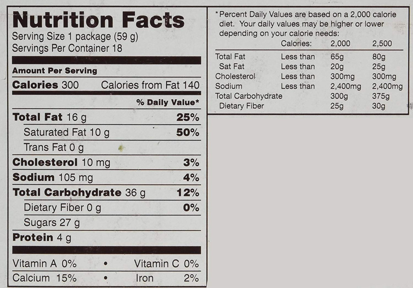 Hershey's Cookies N Creme Drop (Pack of 2), 59g - Two packs of Cookies N Creme Drops, each 59g.