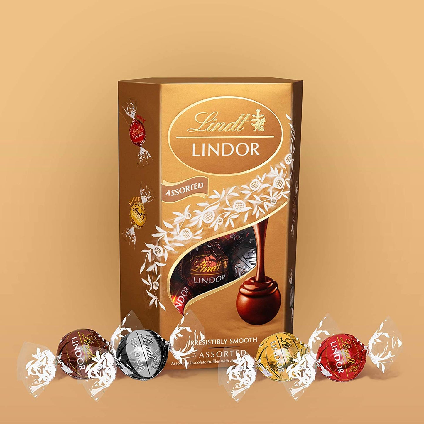 Lindt LINDOR Assorted Chocolate Truffles, 7.05 oz / 200 g