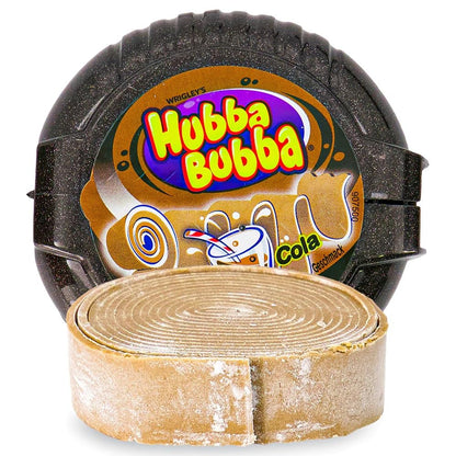 Hubba Bubba Bubble Tape Cola Gum, 56g - Cola-flavored bubble tape, 56g of fizzy fun.