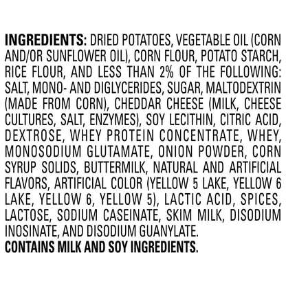 Lay's STAX Cheddar, 155.9g - "Cheddar Stack!"