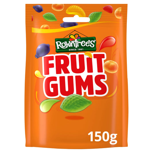 Nestle Rowntrees Fruit Gum, 120 g - "Rowntrees Fruit Gum - 120g of Fruity Chewy Candies!"