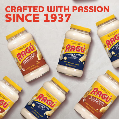 RAGÃš Cheesy Classic Alfredo Sauce, 453Gram - Classic Alfredo sauce, 453g!