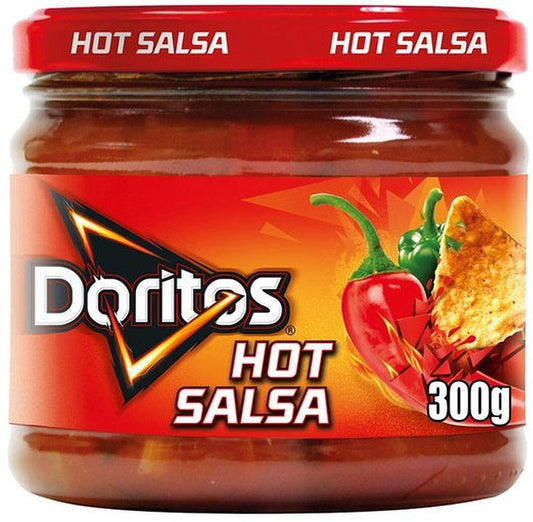 Doritos Hot Salsa Dip, 300 Gram - Spicy salsa splash!