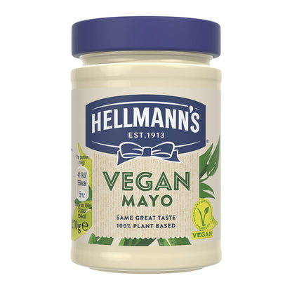 Hellmann's Vegan Mayonnaise, 9.52 oz ℮ 270 g - Vegan mayo, perfect for plant-based diets.