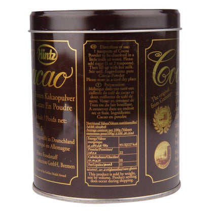 Hintz Cocoa Fine Dark Cocoa Powder - 227g - Fine dark cocoa powder, 227g of baking perfection.