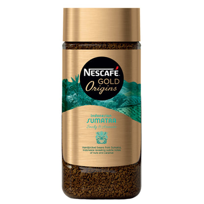 Nescafe Gold Origins Indonesian Sumatra Instant Coffee, 100 Gram, Jar, Granule - "Sumatra Gold - Instant Coffee Granule from Indonesia!"