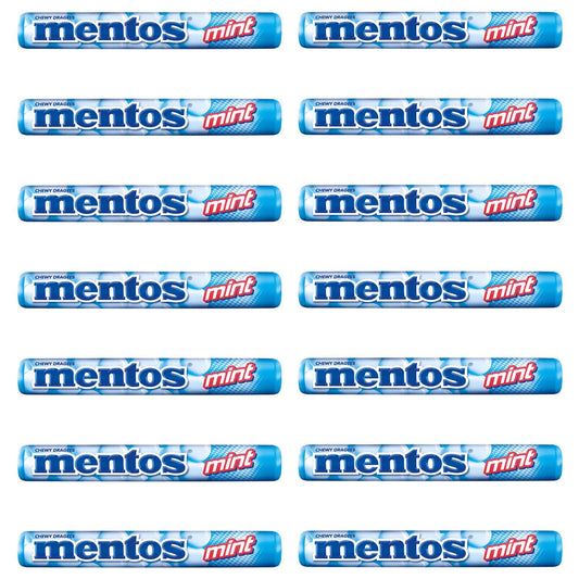 Mentos Mint Roll, 14 X 29 g - "Mint Roll Mega Pack!"