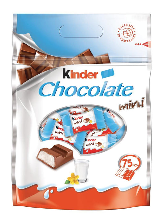 Kinder Chocolate Mini 460g - Share the joy of Kinder Chocolate Mini, 460g.