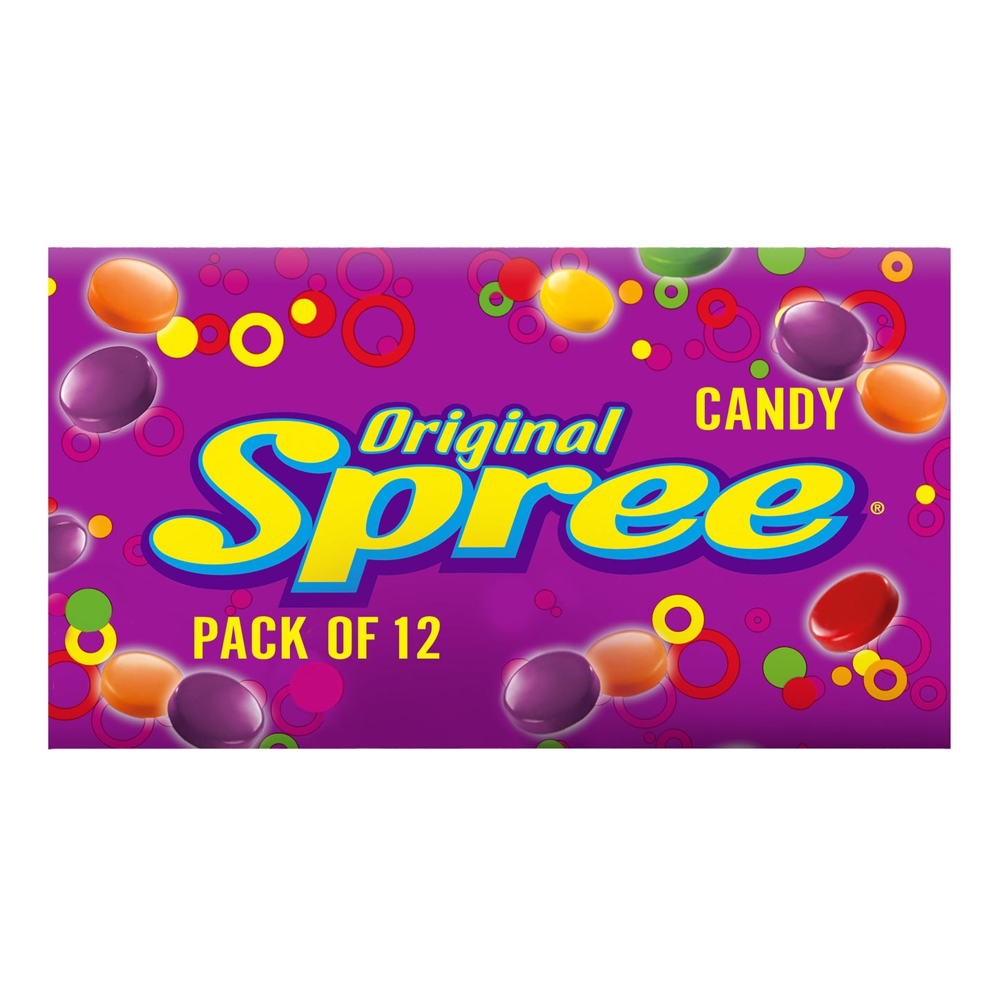 Original Spree Candy, Video Box, 5 Ounce (Pack of 12) - "Spree candy fun!"