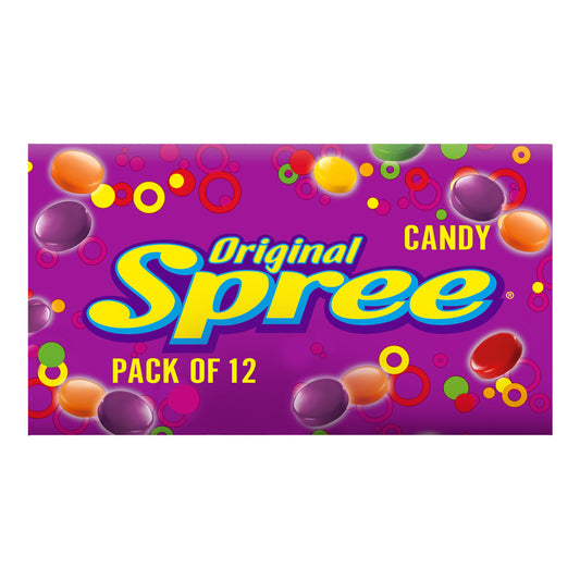 Original Spree Candy, Video Box, 5 Ounce (Pack of 12) - "Spree candy fun!"