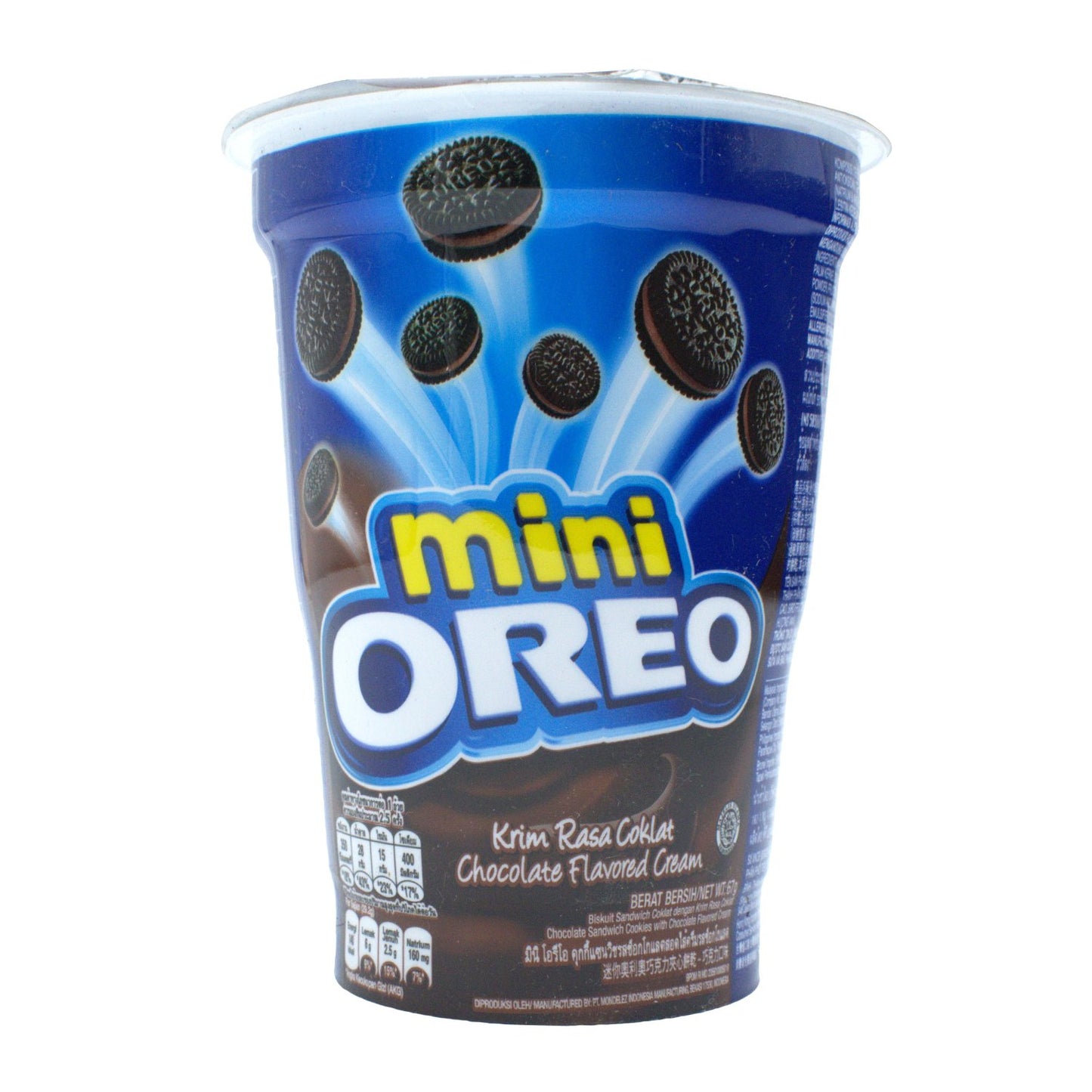 Oreo Mini Chocolate Flavoured Cream Biscuit (67g) - "Mini chocolatey treat!"