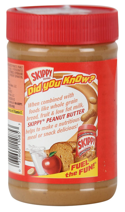 Skippy Roasted Honey Crunchy Peanut Butter, 462g