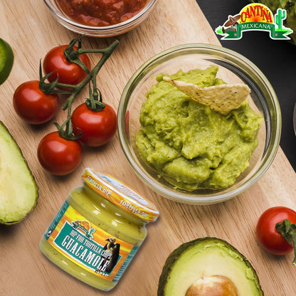 Cantina Mexicana Guacamole Dip | Avocado | Mexican Cuisine | Seasoning & Spread | Contains Avocado Fruit, Green & Red Paprika, Onion, Tomato & Cheese Powder | Used for Tacos, Burritos & Nachos | Slightly Spicy | Vegetarian (190g) - Guacamole dip