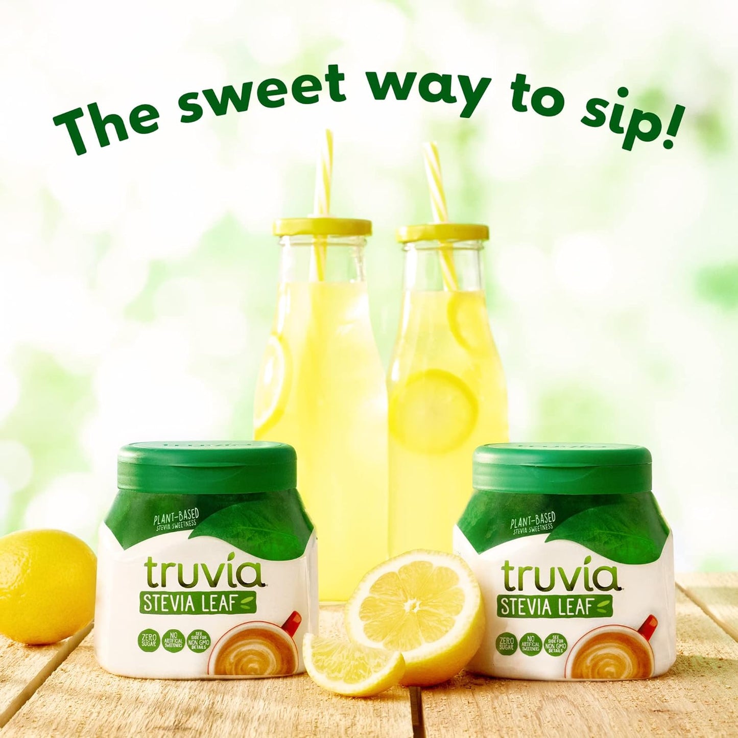 Truvia Sweetener 280g Jar - Natural Sweetness, Zero Calories!