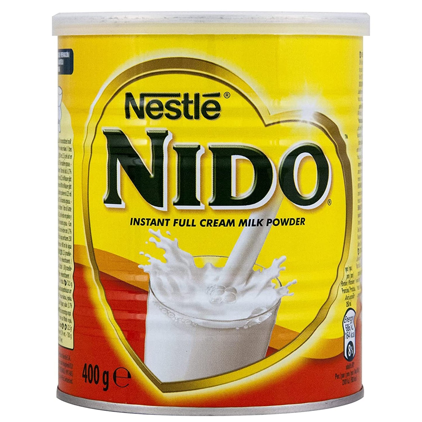 Nestlé Nido Instant Full Cream Milk Powder, 2 X 400 G - "Nido Instant Full Cream - Pack of 2, 400g Each of Nutritious Milk Powder!"