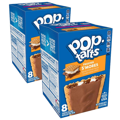 Pop Tarts Frosted S'Mores, 2 x 384 g - "Double s'mores treat!"