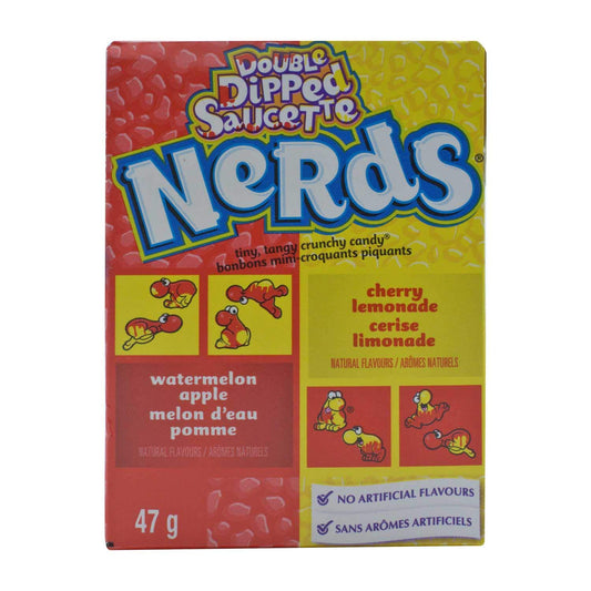 Nerds Candy, Watermelon Apple/Cherry Lemonade - 46.7g (1.65oz) - "Watermelon Apple & Cherry Lemonade Nerds!"