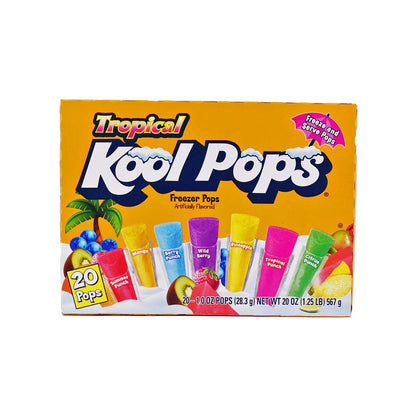 Tropical Kool Pops Freezer Pops - Beat the Heat with Exotic Refreshment!